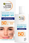 Garnier Ambre Solaire Anti-Dark Spots & Anti-Pollution, Protection Fluid SPF50+,