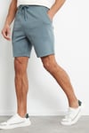 Threadbare Mens Dark Grey 'Bergamot' Fleece Shorts - Size 2XL