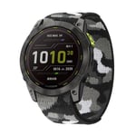 26 mm 22 mm officiell nylon för Garmin Enduro 2/Fenix 6X 6 Pro 5X 5 Plus 7X 7/Epix Gen 2 Ultralätt Smart Watch Band Armband A 26mm Enduro-Enduro 2