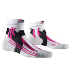 X-Socks Run Speed One Chaussette Mixte Adulte, Arctic White/Pearl Grey, FR : XL (Taille Fabricant : 41-42)