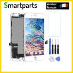 ECRAN LCD POUR IPHONE 7 PLUS BLANC + VITRE TACTILE SUR CHASSIS + KIT OUTILS + 1 