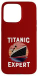 Coque pour iPhone 15 Pro Max Titanic Expert – White Starline RMS Titanic Garçons Filles