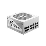 MSI MPG A750GF White 750W, 80 Plus Gold Certified Fully Modular PSU