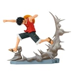 Banpresto Figurine d'action Monkey D. Luffy One Piece Senkozekkei 8 cm BP89112P Multicolore Figurine à Collectionner idéale pour Les Fans de l'anime One Piece