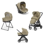 Inglesina - Poussette Système Quattro Electa/Darwin 2024 - Dumbo Caramel/Total Black 2024