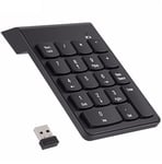 Pave Numerique Sans Fil pour ASUS X PC Clavier USB Chiffres 18 touches Pile (NOIR)