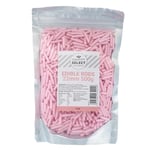 Culpitt Select Sprinkles | Pink Sugar Rods, Cake Sprinkle Decorations For Cakes, Cupcakes, Cookies, Ice Cream, and Desserts | 22mm | 500g