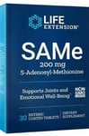 Life Extension - SAMe S-Adenosyl-Methionine, 200mg - 30 enteric coated tabs