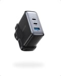 USB C Plug, Anker 100W USB C Charger, 736 Nano II Charger, 3-Port Compact Fast