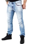 Rusty Neal Toyama Jeans - Lyseblå