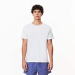 Lacoste Pack de 3 t-shirts d'intérieur stretch Taille M Blanc