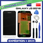 VITRE TACTILE + ECRAN LCD ORIGINAL SAMSUNG GALAXY J3 2016 BLANC + OUTILS