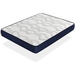 Matelas 140X200 air latex Epaisseur 18 cm Renforcement lombaire en latex Juvenil