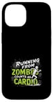 Coque pour iPhone 14 Zombie Apocalypse Humour Humour Humour Undead Quotes Survival Comedy