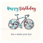 Birthday Card - Bike Bicycle - 3D Foiled - Talking Pictures