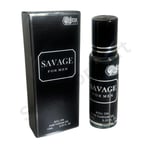 Savage For Men Mens Perfume Oil  12ml Roll On Perfume Oil Long Lasting