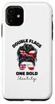 iPhone 11 Half Britain And Polish British UK Poland Flag Girls Women Case