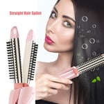 Folding Adjustment Mini Portable Straightener && Curler Comb Hair Stick Styling