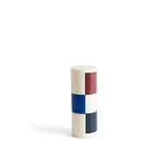 HAY - Column Candle Large - Off-white, brown, black and blue - Flerfärgad - Ljus