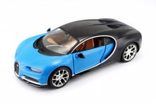 Maisto Bugatti Chiron Kit Blue 1/24