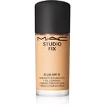 MAC Cosmetics Mini Studio Fix Fluid SPF 15 24HR Matte Foundation + Oil Control mattifying foundation SPF 15 shade NC15 15 ml