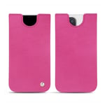 Pochette cuir Apple iPhone 13 Pro Max - Pochette - Rose - Cuir lisse premium - Neuf