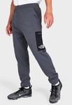 The North Face Mens Woven Pocket Joggers in Vandis Grey - Dark Grey Fleece - Size X-Small