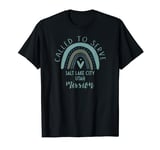 Called To Serve Boho Rainbow Salt Lake City Utah Mission T-Shirt