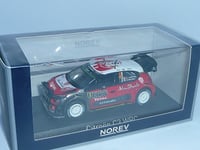 NOREV 1/ 43 : CITROEN C3 WRC "Nuit" - LEFEBVRE - RALLYE MONTE CARLO 2017