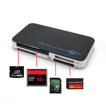 USB3.0 Compact Flash All-in-1 Multi Memory Card Reader Adapter CF Micro SD TF XD