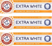 Arm & Hammer Extra White Toothpaste - Pack of 3