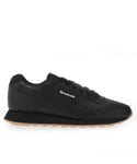 Reebok Mens Classics Glide Trainers in Black Leather (archived) - Size UK 5.5