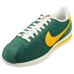 Nike Cortez Txt Mens Fashion Trainers in Green Yellow - 7 UK