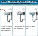 Ferret Pipe Unblocker kammen kanssa Professional Spiral Ferret Pipe Unblocker-Unblocking Probe-Furet WC Unblocker-Feret Pipe Unblocker Altaat Käsityöt