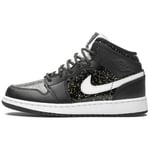 Baskets Nike  Air  1 Mid Black Speckle