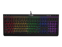 Hyperx Alloy Core Rgb - Tangentbord - Bakgrundsbelyst - Usb - Qwerty - Amerikansk - Svart