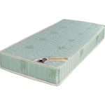 Luxe Matelas 160x200 Ferme Mousse rembourrage 100 % polesther - âme 100 % polyuréthane poli lattex Indéformable - 19 cm