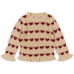 Konges Sløjd Laula sweater – heart - 4år