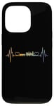 Coque pour iPhone 13 Pro Train Heartbeat Locomotive Chemin de fer Vapeur Modèle Train