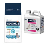 15 kg Advance Adult + 6,36 kg Arena Multiperformance kattesand gratis! - Adult Sterilized Kalkun