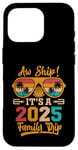 Coque pour iPhone 16 Pro Aw Ship It's A Family Trip : Croisière en famille Vintage 2025