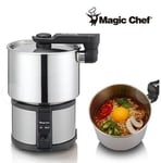 Magic Chef MEK-1300S Electric Multi Mini Cooker 1.3L Compact Travel