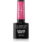 Claresa SoakOff UV/LED Color Love Story Gel neglelak Skygge 5 5 g