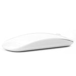 Uiosmuph U30 Souris Bluetooth, Trois Modes Souris sans Fil (BT5.1+ BT5.1+ USB) Bluetooth silencieuse Rechargeable Souris Portable pour Mac/Ordinateur/Android, Blanc