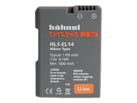 Hähnel Extreme Hlx-El14 - Batteri - Li-Ion - 1100 Mah - For Nikon D3200, D5100, D5200, D5300, D5500, D5600, Df  Coolpix P7000, P7100, P7700, P7800