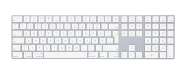 Apple Magic Keyboard with Numeric Keypad - tastatur - QWERTZ - Tysk - sølv Inn-enhet