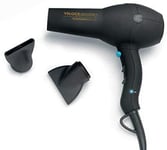 Diva Pro Styling Edit Veloce 3800 Pro Dryer Black 2200 W Professional Hairdryer