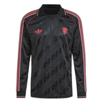 Manchester United Tröja Lifestyler - Svart - adidas, storlek Small