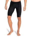 A400 Mens 1/2 Tights Black - S