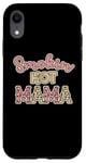 Coque pour iPhone XR Retro Smoking Hot Mama Cheetah Rose Blush Sexy Mom